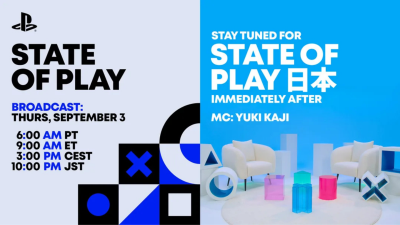State of Play and State of Play Japan Return on September 3